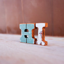 Load image into Gallery viewer, Little Wooden Letters