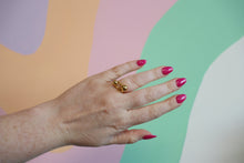 Load image into Gallery viewer, Twister Ball Titanium Ring