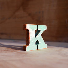Load image into Gallery viewer, Little Wooden Letters