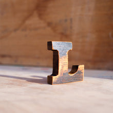 Load image into Gallery viewer, Little Wooden Letters
