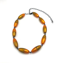 Load image into Gallery viewer, Flame &amp; Field Aura Beaded Amelia Necklace