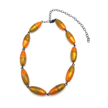 Load image into Gallery viewer, Flame &amp; Field Aura Beaded Amelia Necklace
