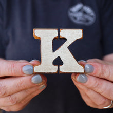 Load image into Gallery viewer, Little Wooden Letters
