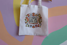 Load image into Gallery viewer, Cozy Girl Book Club Tote Bag