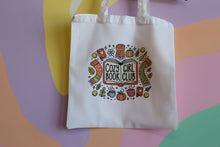 Load image into Gallery viewer, Cozy Girl Book Club Tote Bag