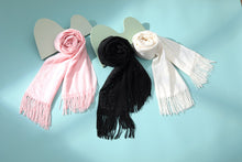 Load image into Gallery viewer, Lucia Scarf in White