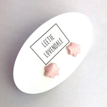 Load image into Gallery viewer, Light Pink Moonglow Burst Stud Earrings