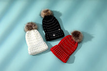 Load image into Gallery viewer, Noelle Beanie in Black