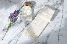 Load image into Gallery viewer, Lucia Scarf in White