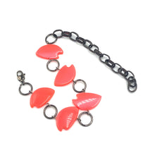 Load image into Gallery viewer, Neon Melon Moonglow Mid Mod Stations Bracelet