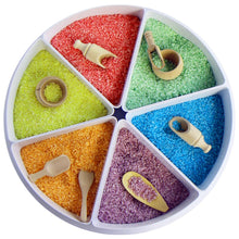 Load image into Gallery viewer, Sensory Play Tray with Removable Compartments and Lid