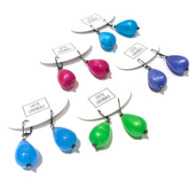 Load image into Gallery viewer, Aqua Blue Aura Glow Nola Earrings