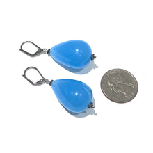 Load image into Gallery viewer, Chambray Blue Opal Nola Earrings