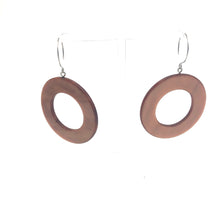 Load image into Gallery viewer, Mink Silk Jumbo Donut Drop Earrings