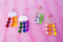 Load image into Gallery viewer, Translucent Pride Rainbow Earrings