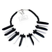 Load image into Gallery viewer, Black &amp; White Collar Marco Necklace