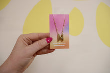 Load image into Gallery viewer, Balloon Letter Necklace-Stainless Steel
