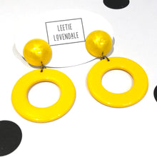 Load image into Gallery viewer, Sunshine Candy Donut Drop Earrings