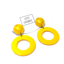 Load image into Gallery viewer, Sunshine Candy Donut Drop Earrings