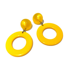 Load image into Gallery viewer, Sunshine Candy Donut Drop Earrings