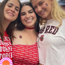 Load image into Gallery viewer, Cornell Red One Shoulder Top