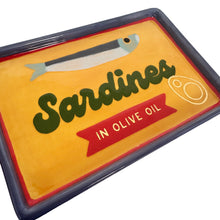 Load image into Gallery viewer, &quot;Canned&quot; Sardine Tray in Yellow