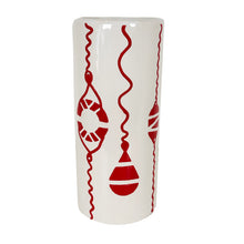 Load image into Gallery viewer, Buoy &amp; Lifesaver Column Vase in 5 Colors