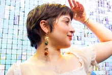 Load image into Gallery viewer, Stacked Pearl Earrings