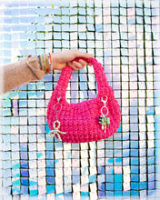 Load image into Gallery viewer, Pearl-fect Bow Bag Charm