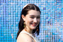 Load image into Gallery viewer, Stacked Pearl Earrings