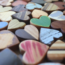 Load image into Gallery viewer, Handmade Wooden Hearts