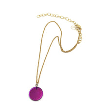 Load image into Gallery viewer, Mirror Small Disc Necklace *DOORBUSTER!*