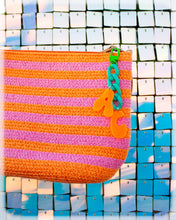 Load image into Gallery viewer, Customized Initials Bag Charm Chain - Teal/Green