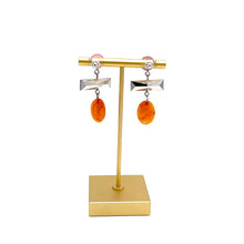 Load image into Gallery viewer, Ginger &amp; Lavender Trinket Earrings