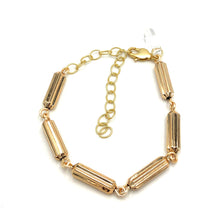 Load image into Gallery viewer, Rosy Gold Fluted Betsy Bracelet