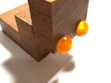 Load image into Gallery viewer, Marigold Moonglow Retro Button Stud Earrings