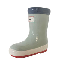 Load image into Gallery viewer, Multicolor Rainboot Vase in Sage