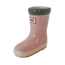 Load image into Gallery viewer, Multicolor Rainboot Vase in Pink