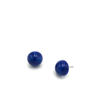 Load image into Gallery viewer, Blue Mosaic GumDrop Stud Earrings