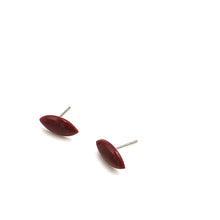 Load image into Gallery viewer, Chocolate Marquis Small Stud Earrings