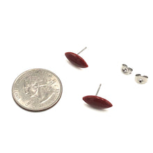 Load image into Gallery viewer, Chocolate Marquis Small Stud Earrings