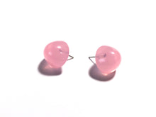 Load image into Gallery viewer, Pink Opal Large Gumdrop Stud Earrings