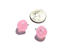 Load image into Gallery viewer, Pink Opal Large Gumdrop Stud Earrings