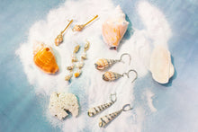 Load image into Gallery viewer, Cinerea Shell Earrings