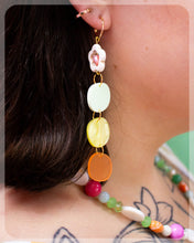 Load image into Gallery viewer, Tropical Tiers Earrings