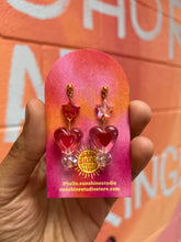 Load image into Gallery viewer, Cosmic Love Beaded Earrings