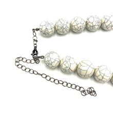 Load image into Gallery viewer, Eggshell Crackle Marco Necklace
