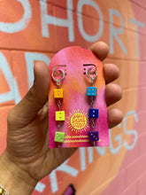 Load image into Gallery viewer, Three Die Dangle Earrings