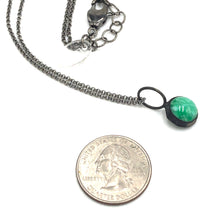 Load image into Gallery viewer, Jade Green Micro Mosaic Layering Necklace - Shortie