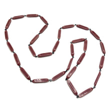 Load image into Gallery viewer, Bamboo Opera Rope Necklace